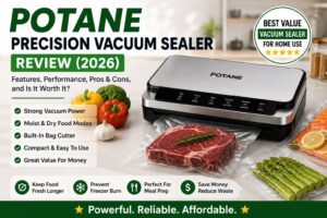 Read more about the article Potane Precision Vacuum Sealer Review (2026): Is It Worth Buying?