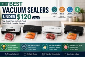 Read more about the article Best Vacuum Sealers Under $120 (2026)