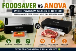 Read more about the article FoodSaver vs Anova: Which Vacuum Sealer Is Better in 2026?