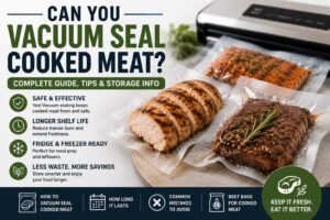 Read more about the article Can You Vacuum Seal Cooked Meat?