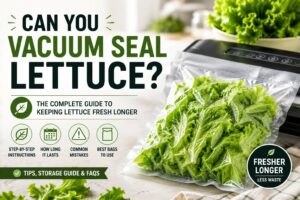 Read more about the article Can You Vacuum Seal Lettuce?
