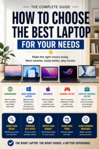 Read more about the article How to Choose the Best Laptop for Your Needs