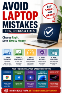 Read more about the article Common Laptop Problems, Tips, and Mistakes