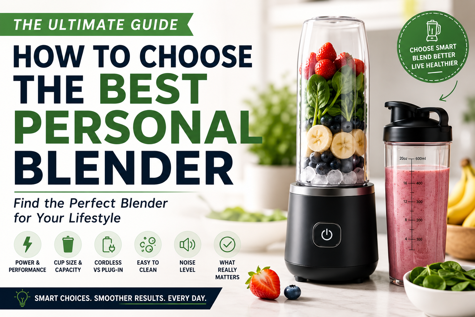 Read more about the article How to Choose the Best Personal Blender
