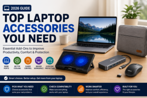 Read more about the article Top 5 Laptop Accessories You Need