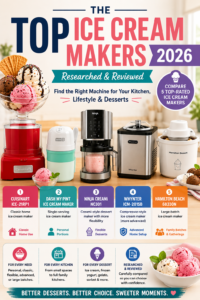 Read more about the article Top Ice Cream Makers 2026: Researched & Reviewed
