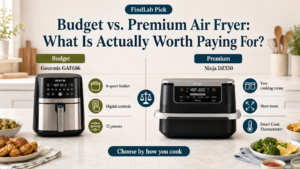 Read more about the article Budget vs Premium Air Fryer: 4 Key Differences Compared