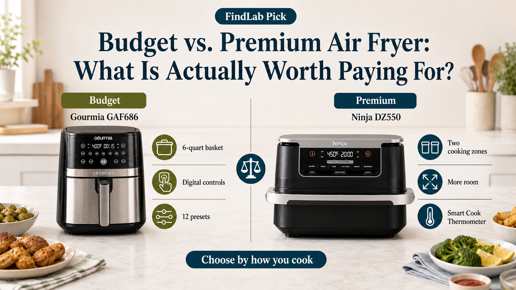 You are currently viewing Budget vs Premium Air Fryer: 4 Key Differences Compared