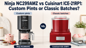 Read more about the article Ninja CREAMi NC299AMZ vs Cuisinart ICE-21RP1: 4 Key Differences