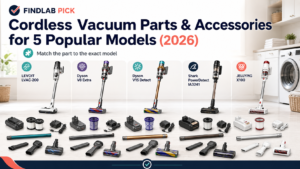 Read more about the article Cordless Vacuum Parts & Accessories: Batteries, Filters, Brushes, and Parts That Fit