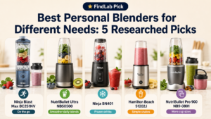 Read more about the article Best Personal Blenders of 2026: Smoothies, Protein Shakes, Travel Cups, and Ice