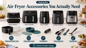Read more about the article Air Fryer Parts & Accessories: Liners, Racks, Baskets, and Replacement Parts