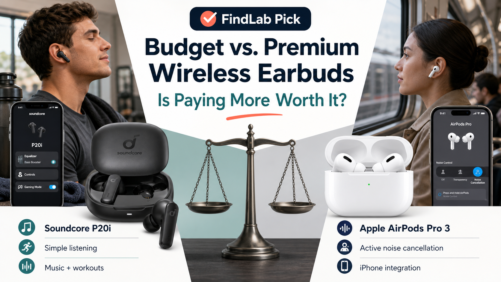 Read more about the article Budget vs. Premium Wireless Earbuds: ANC, Fit, and Battery Upgrades That Matter
