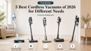 Read more about the article Best Cordless Vacuum Cleaners 2026: Pet Hair, Hard Floors, Runtime, and Small Spaces